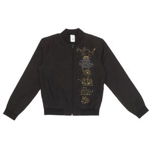 Electric parade bomber jacket